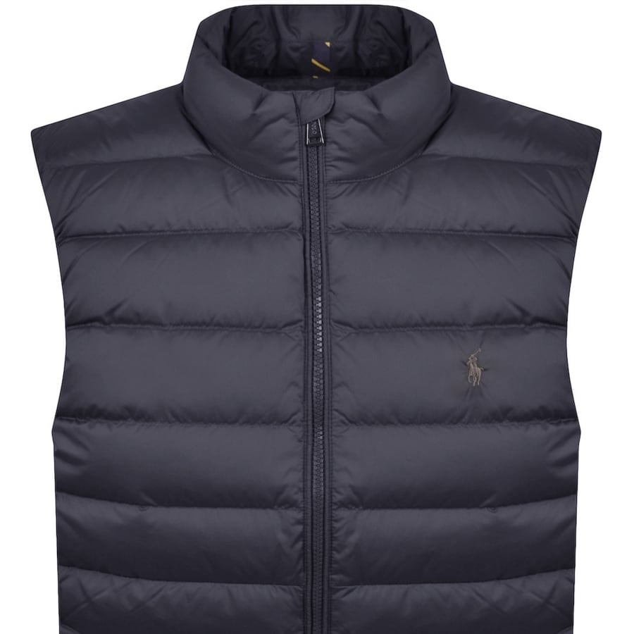 Image number 2 for Ralph Lauren Down Puffer Gilet Navy
