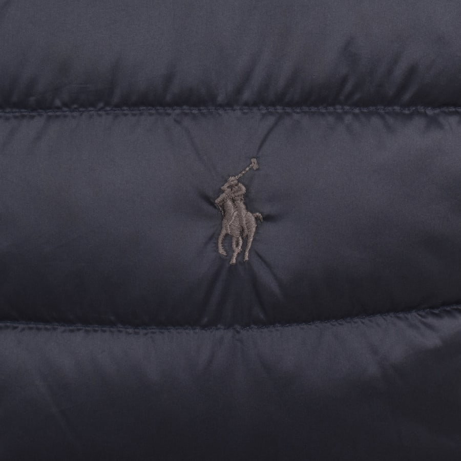 Image number 3 for Ralph Lauren Down Puffer Gilet Navy