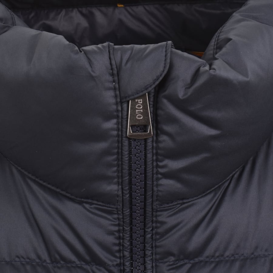 Image number 4 for Ralph Lauren Down Puffer Gilet Navy