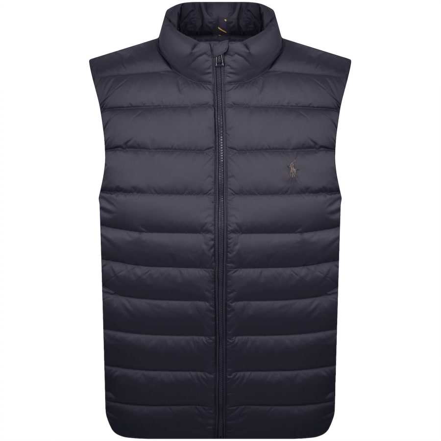 Image number 1 for Ralph Lauren Down Puffer Gilet Navy