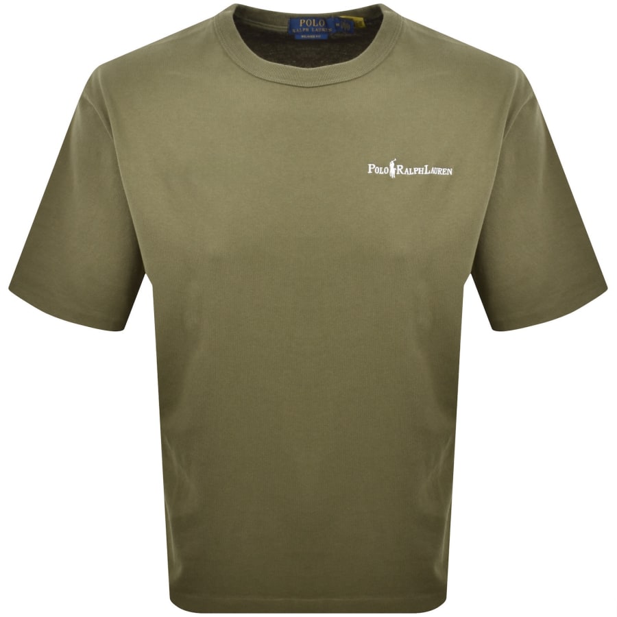 Image number 1 for Ralph Lauren Relaxed Fit T Shirt Green