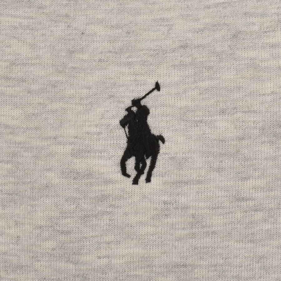 Image number 3 for Ralph Lauren Quarter Zip Sweatshirt Grey