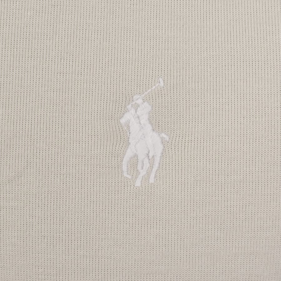 Image number 3 for Ralph Lauren Quarter Zip Sweatshirt Grey