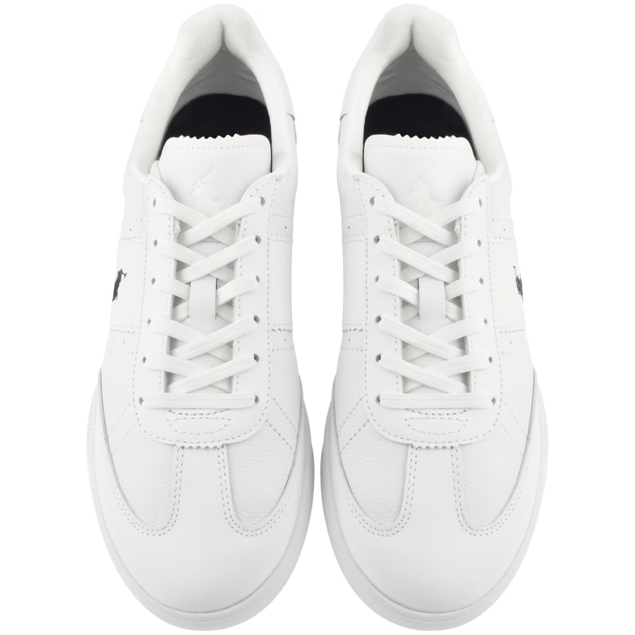 Image number 3 for Ralph Lauren Heritage Aera Trainers White