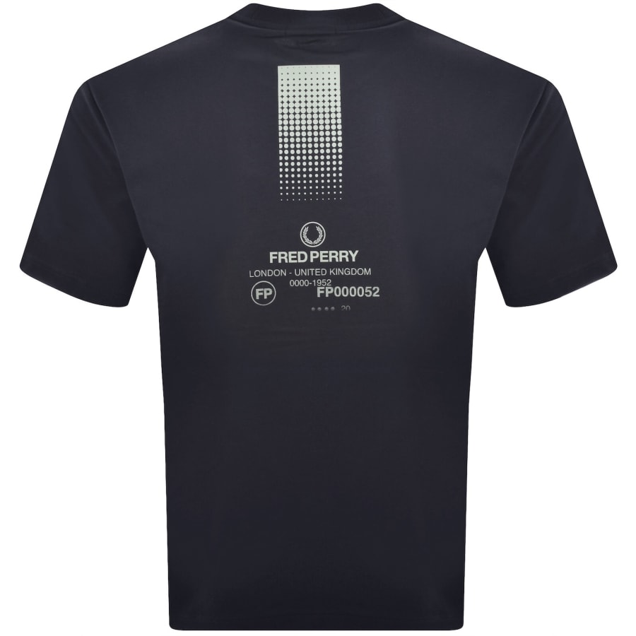 Image number 5 for Fred Perry 1952 Graphic T Shirt Navy