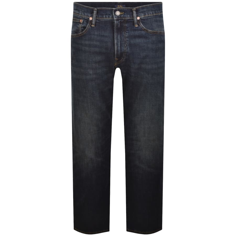 Image number 2 for Ralph Lauren Hampton Relaxed Straight Jeans Blue