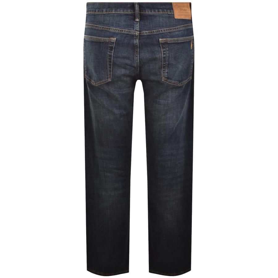 Image number 3 for Ralph Lauren Hampton Relaxed Straight Jeans Blue