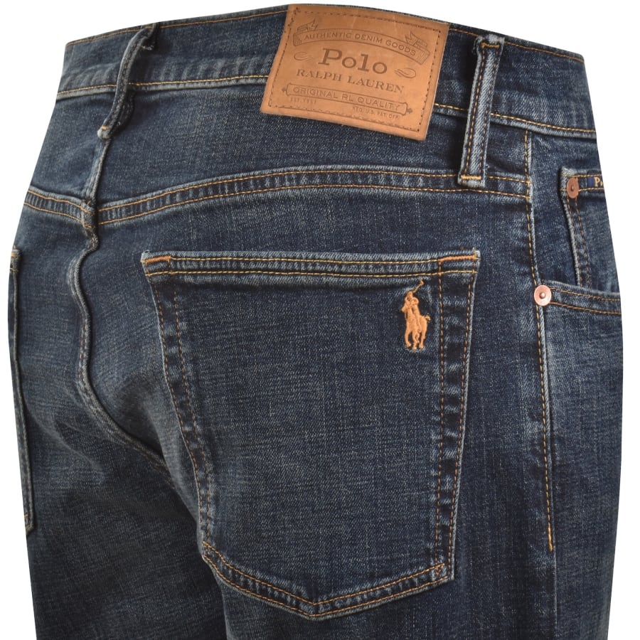 Image number 4 for Ralph Lauren Hampton Relaxed Straight Jeans Blue