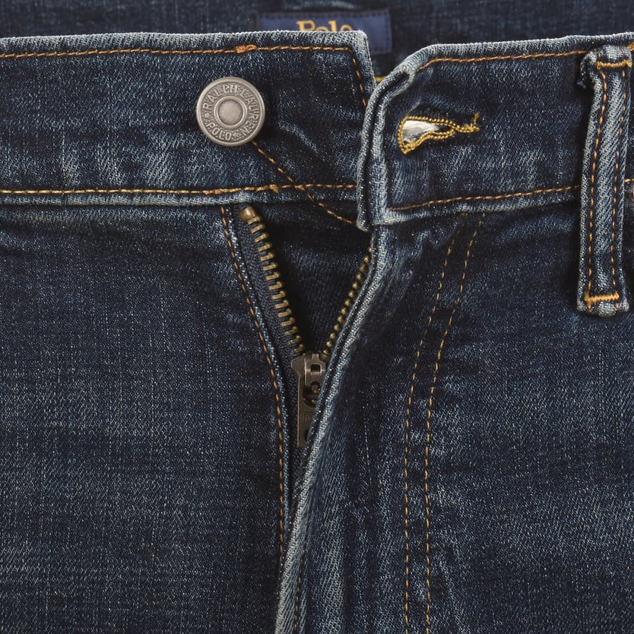 Image number 5 for Ralph Lauren Hampton Relaxed Straight Jeans Blue