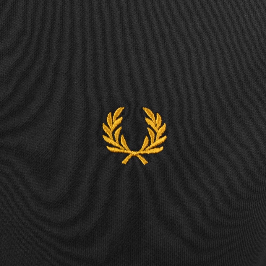 Image number 3 for Fred Perry Half Zip Sweatshirt Anchor Grey