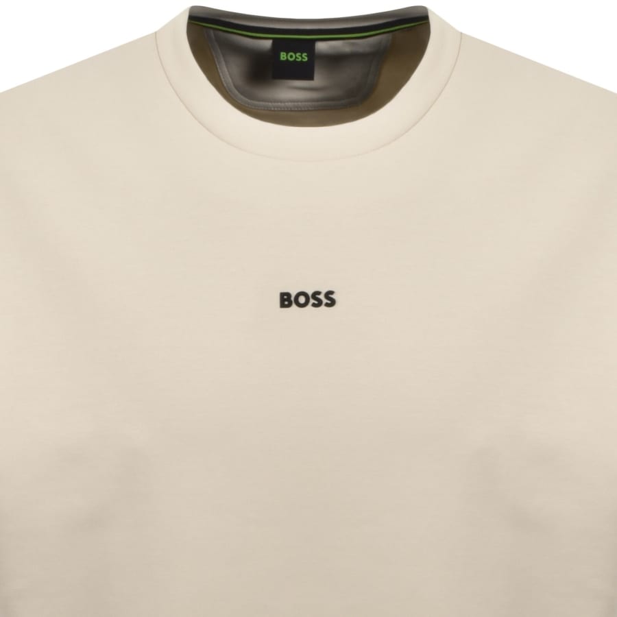 Image number 2 for BOSS Stenson Relaxed Sweatshirt Light Beige