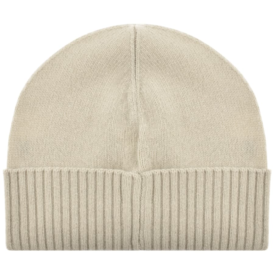 Image number 2 for BOSS Akaio Wool Blend Beanie Beige