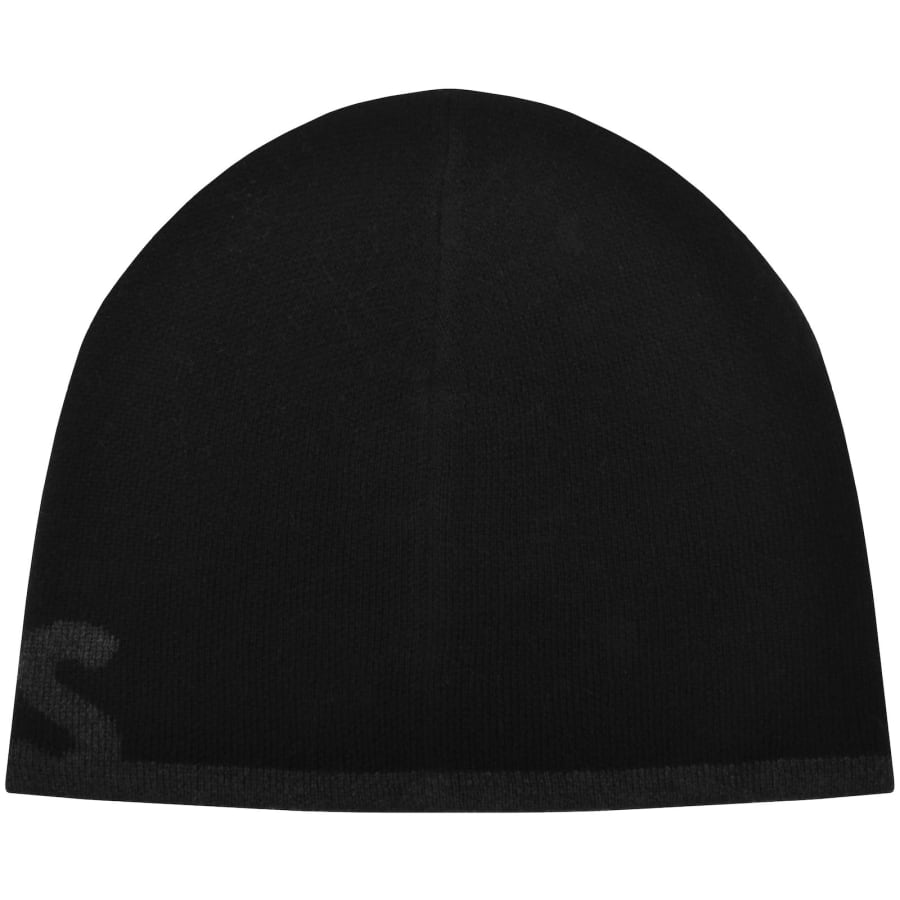 Image number 2 for BOSS Reviso Wool Blend Beanie Black