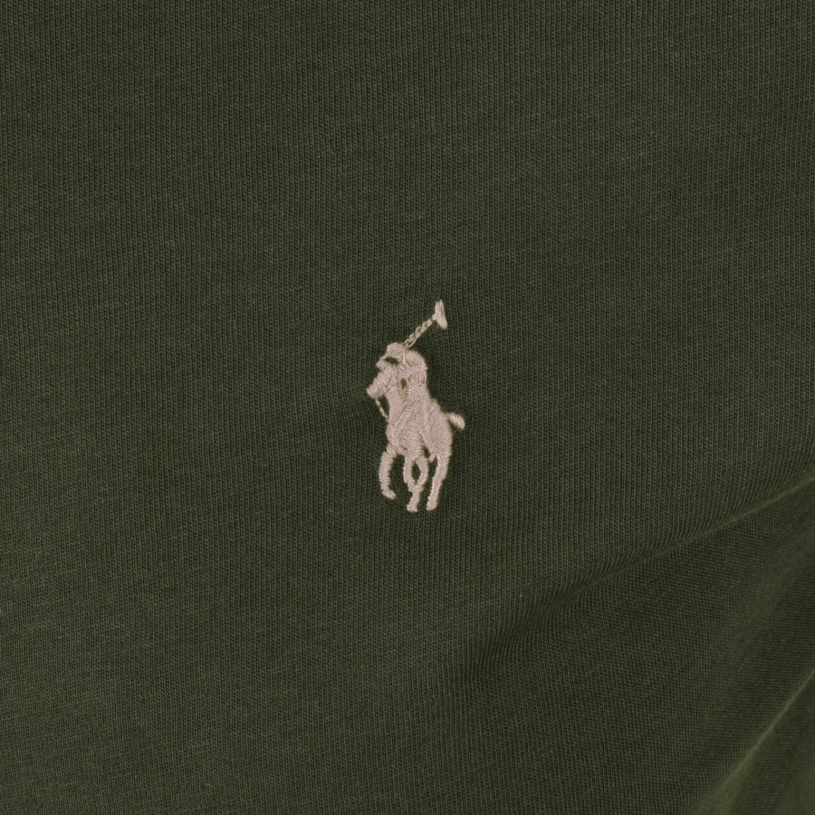 Image number 3 for Ralph Lauren Short Sleeve Slim Fit T Shirt Green