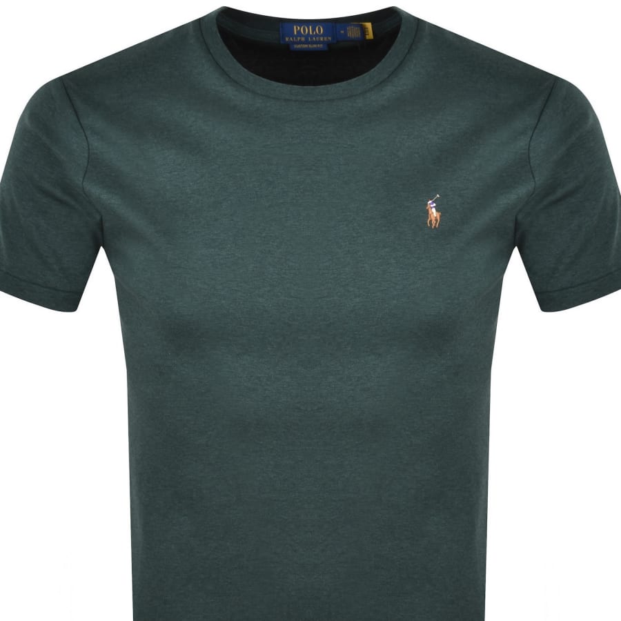 Image number 2 for Ralph Lauren Crew Neck T Shirt Green