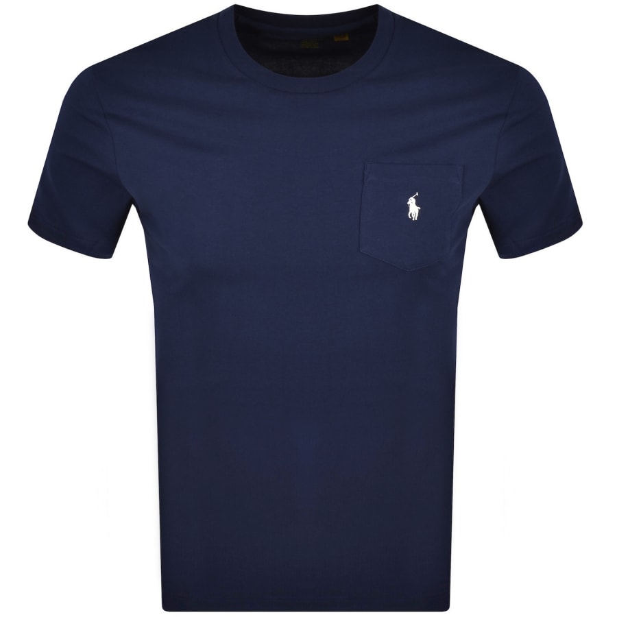 Image number 1 for Ralph Lauren Pocket T Shirt Navy