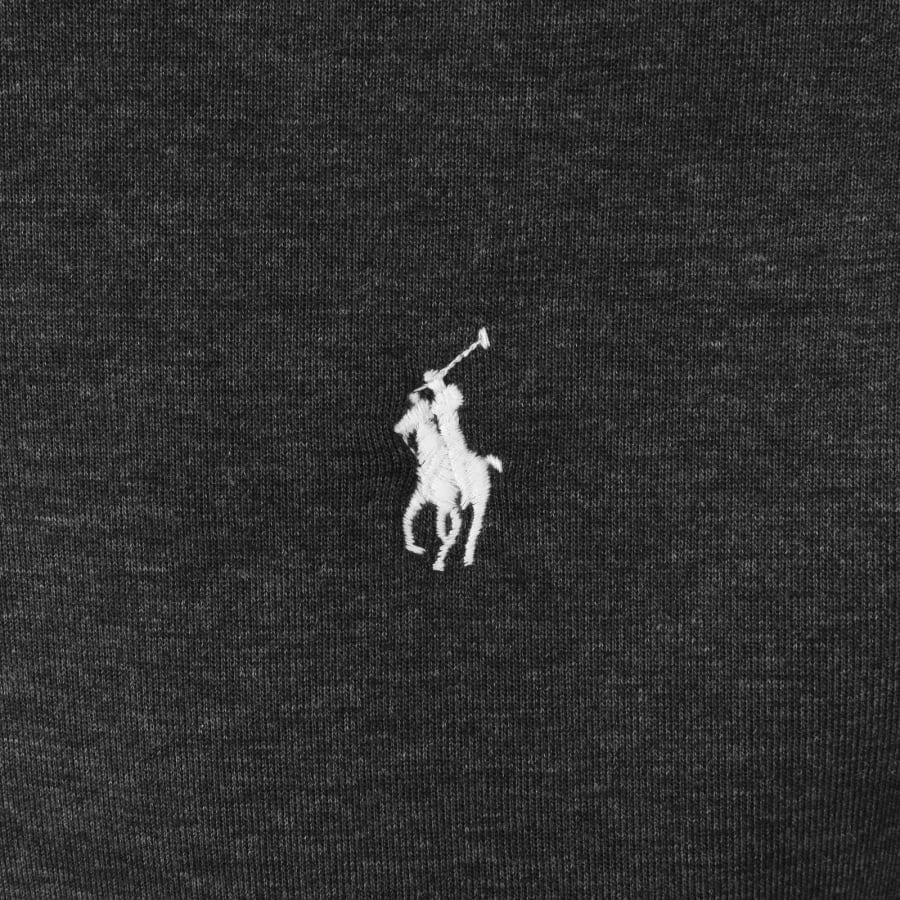 Image number 3 for Ralph Lauren Quarter Zip Sweatshirt Grey