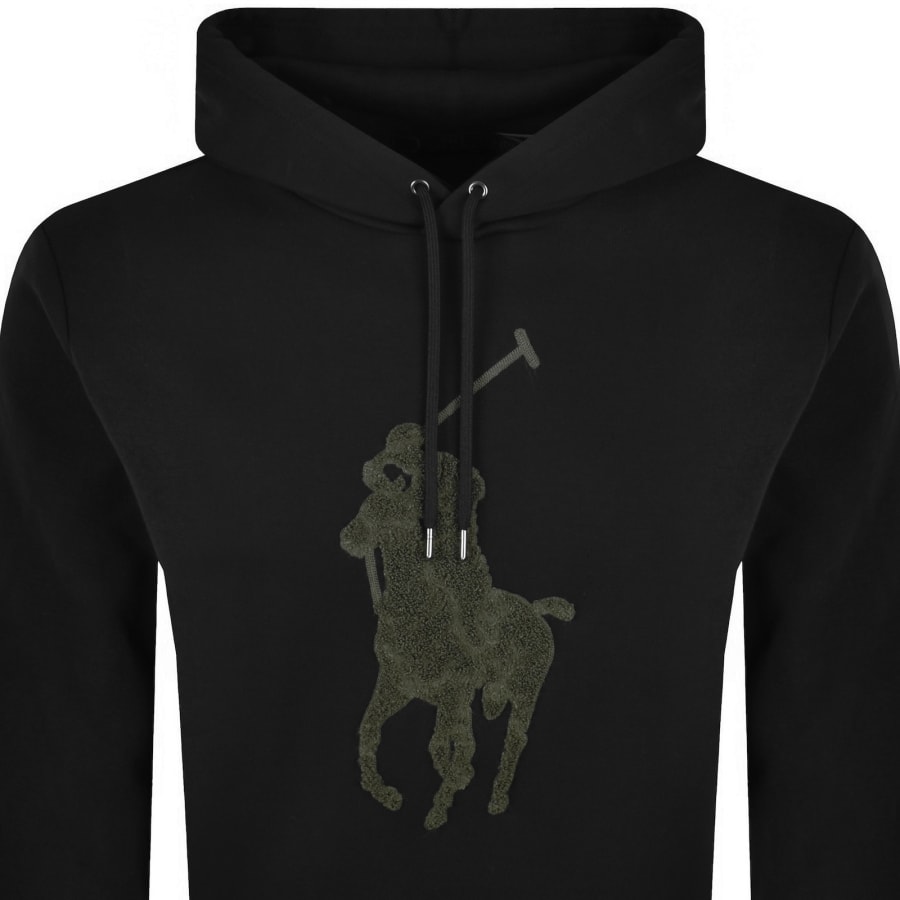 Image number 2 for Ralph Lauren Pullover Hoodie Black
