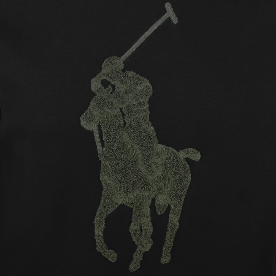Image number 3 for Ralph Lauren Pullover Hoodie Black