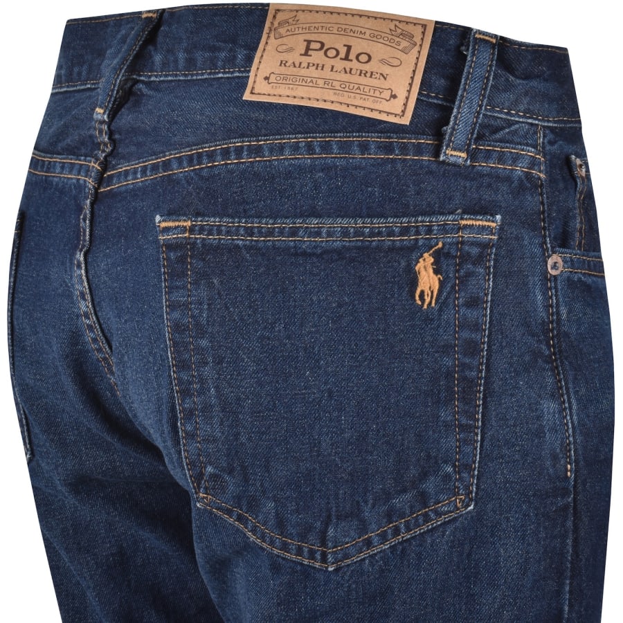 Image number 4 for Ralph Lauren Sullivan Slim Fit Jeans Blue