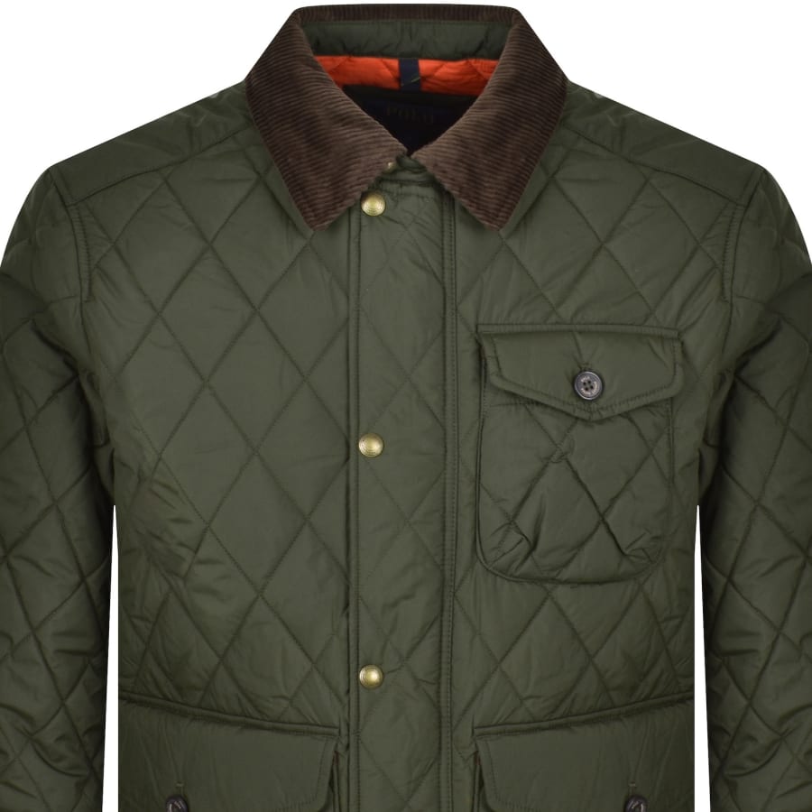 Image number 3 for Ralph Lauren Beaton Field Jacket Green