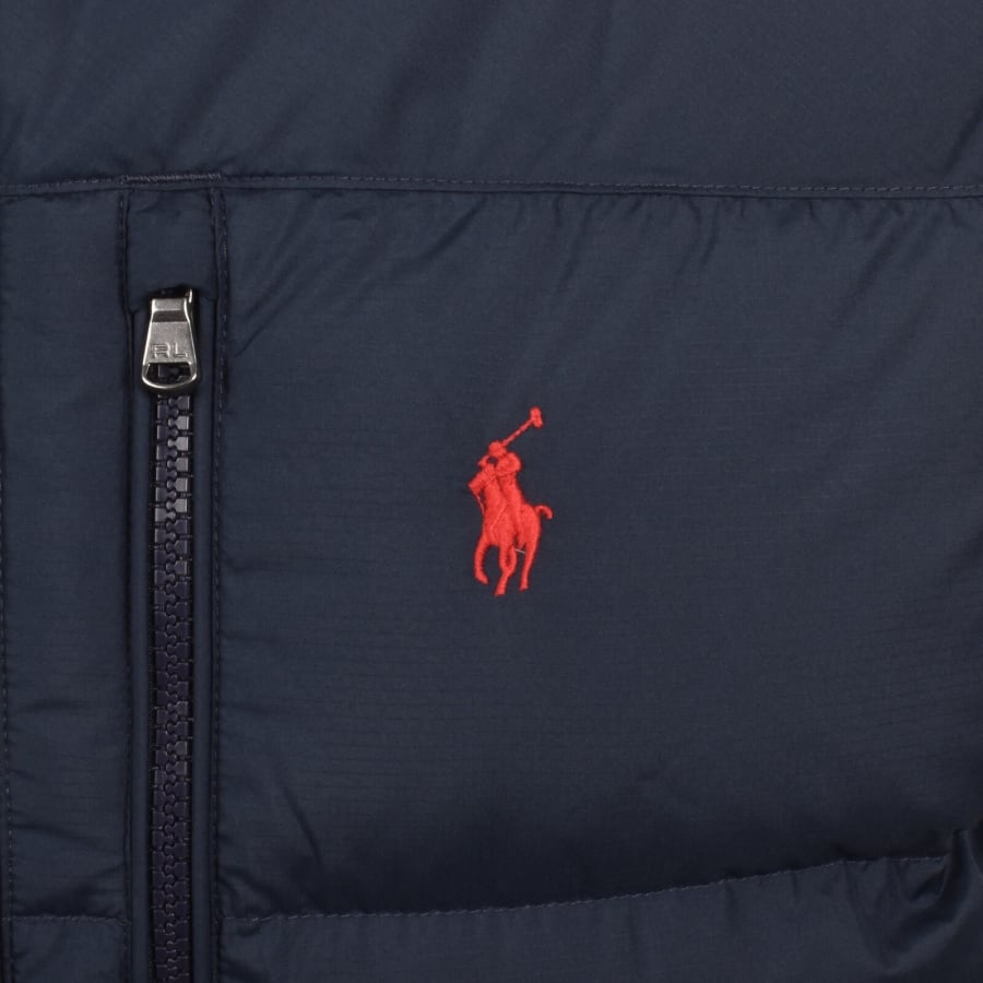Image number 3 for Ralph Lauren Gorham Down Gilet Navy