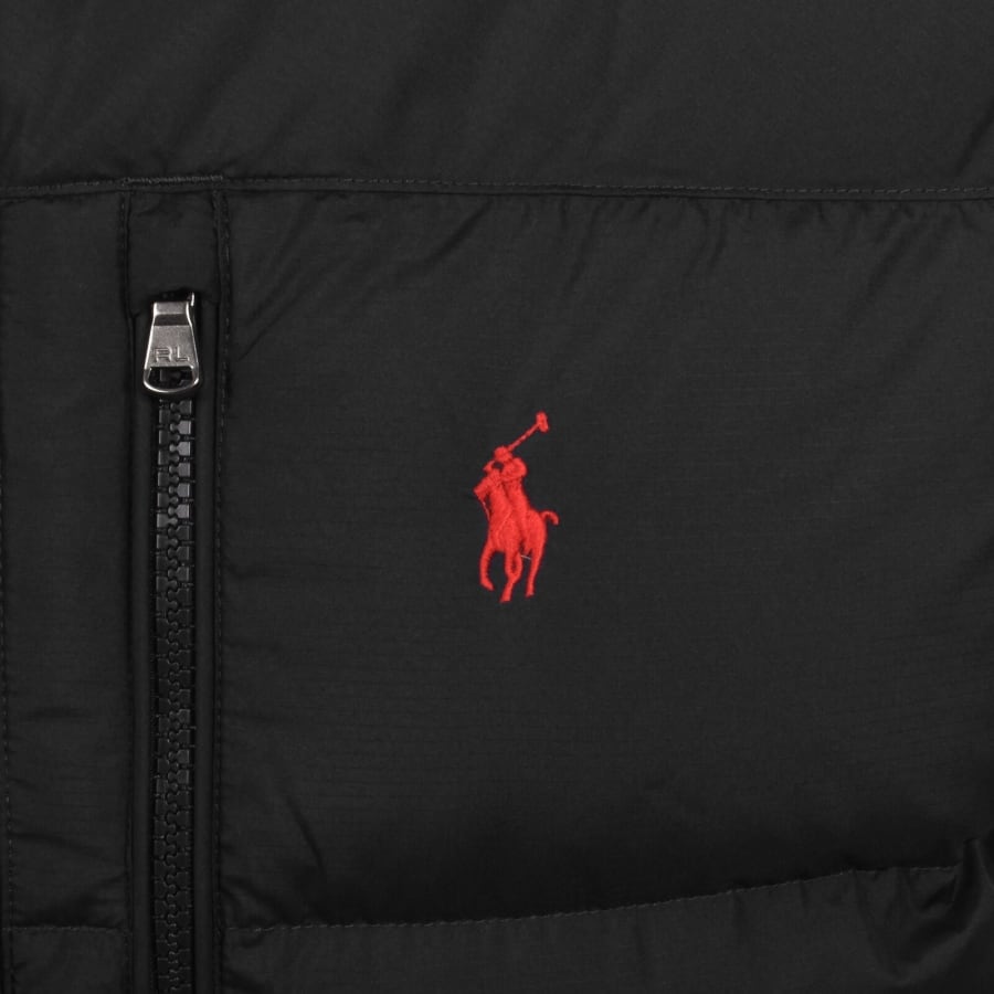 Image number 3 for Ralph Lauren Gorham Down Gilet Black
