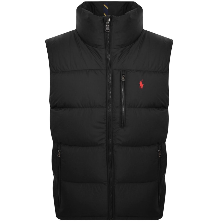 Image number 1 for Ralph Lauren Gorham Down Gilet Black