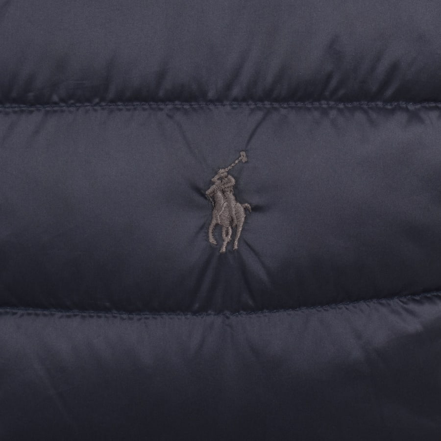 Image number 3 for Ralph Lauren Down Puffer Jacket Navy