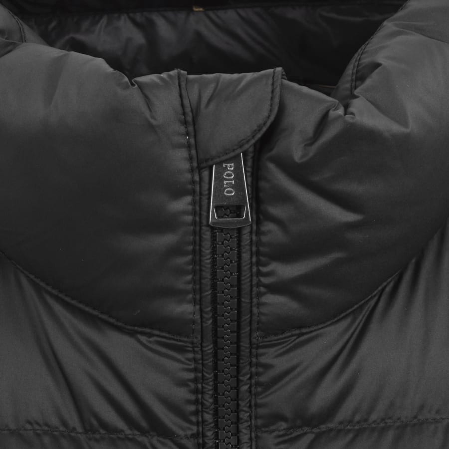 Image number 4 for Ralph Lauren Down Puffer Jacket Black