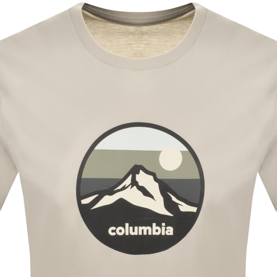 Image number 2 for Columbia Seasonal Graphic T Shirt Grey