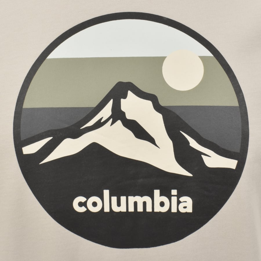 Image number 3 for Columbia Seasonal Graphic T Shirt Grey
