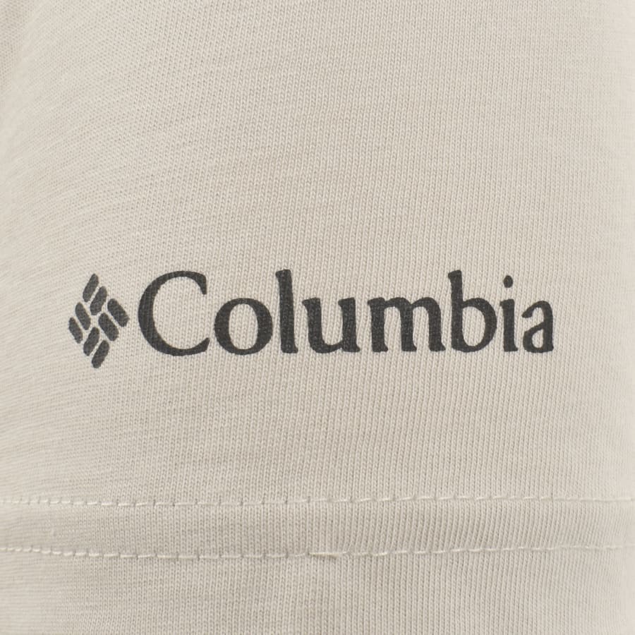 Image number 4 for Columbia Seasonal Graphic T Shirt Grey
