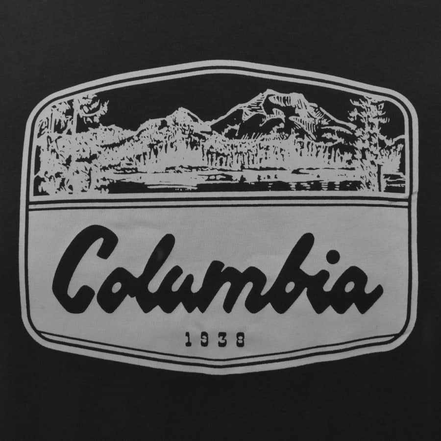 Image number 3 for Columbia Seasonal Graphic T Shirt Black