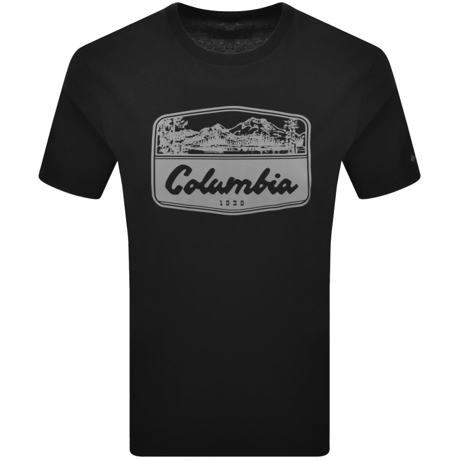 Image number 1 for Columbia Seasonal Graphic T Shirt Black