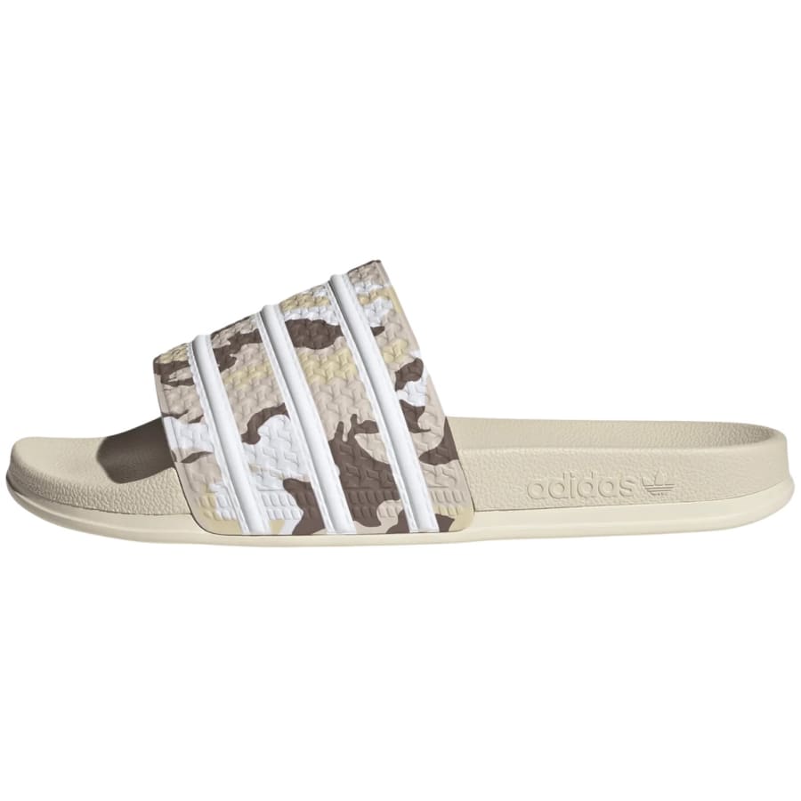 Image number 2 for adidas Originals Adilette Sliders Beige