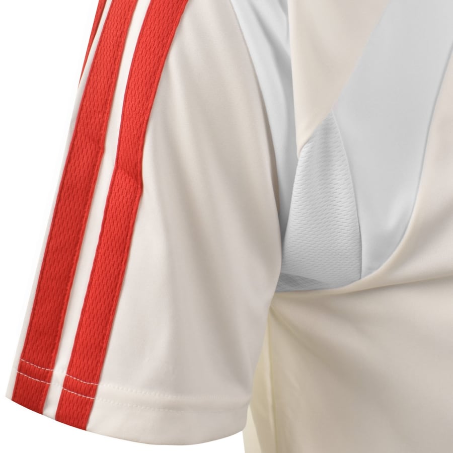 Image number 4 for adidas Sportswear Tiro T Shirt Off White