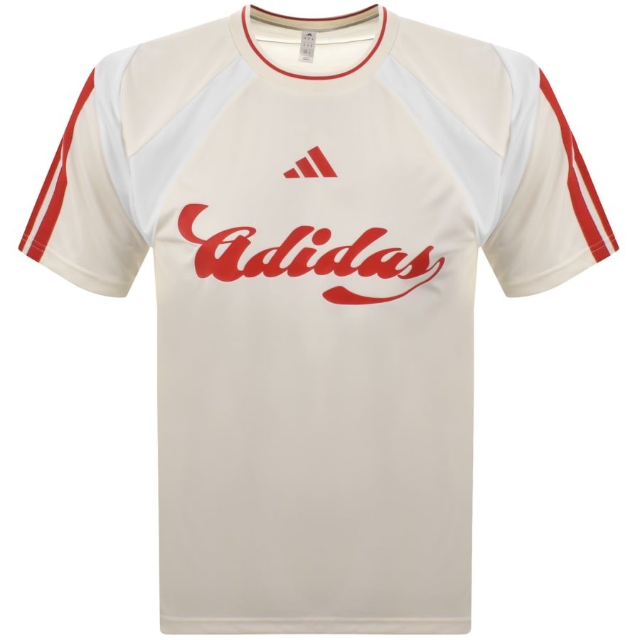 Image number 1 for adidas Sportswear Tiro T Shirt Off White