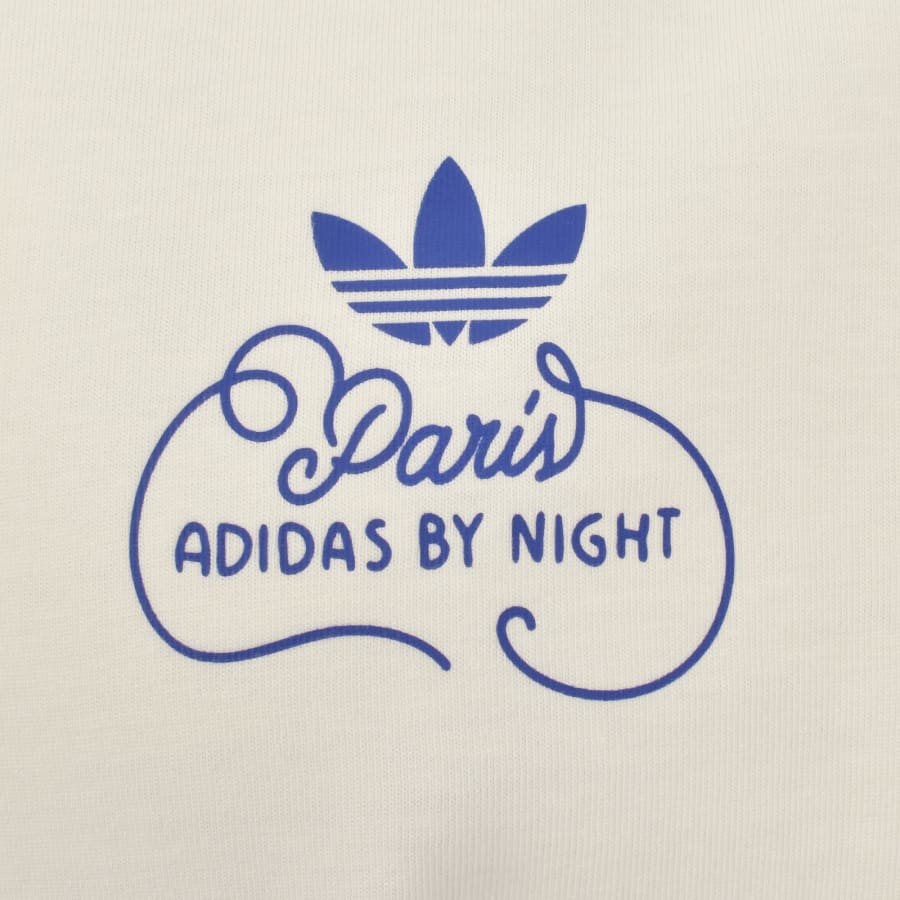 Image number 4 for adidas Originals Paris View T Shirt Off White