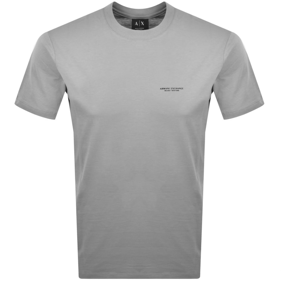 Image number 2 for Armani Exchange T Shirt Grey