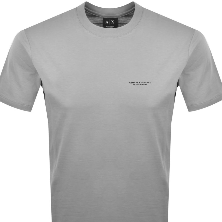 Image number 3 for Armani Exchange T Shirt Grey