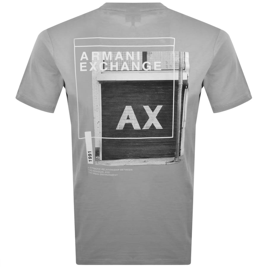 Image number 5 for Armani Exchange T Shirt Grey