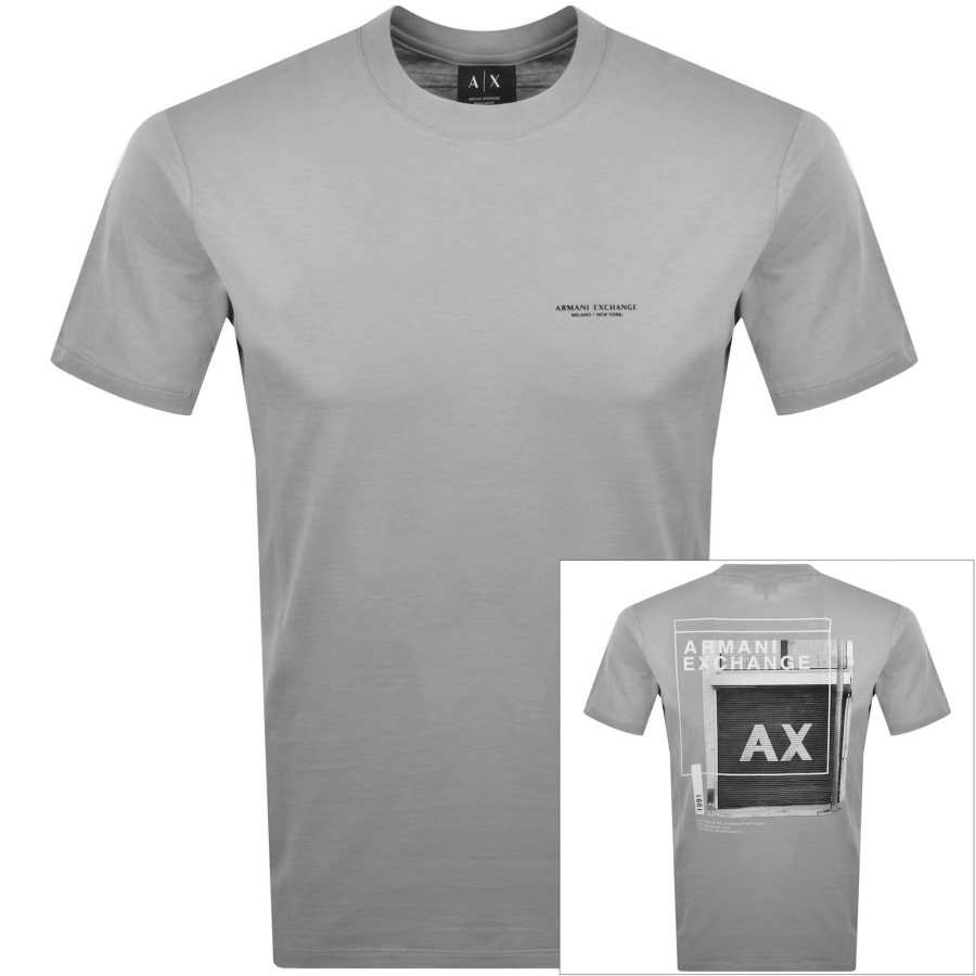 Image number 1 for Armani Exchange T Shirt Grey