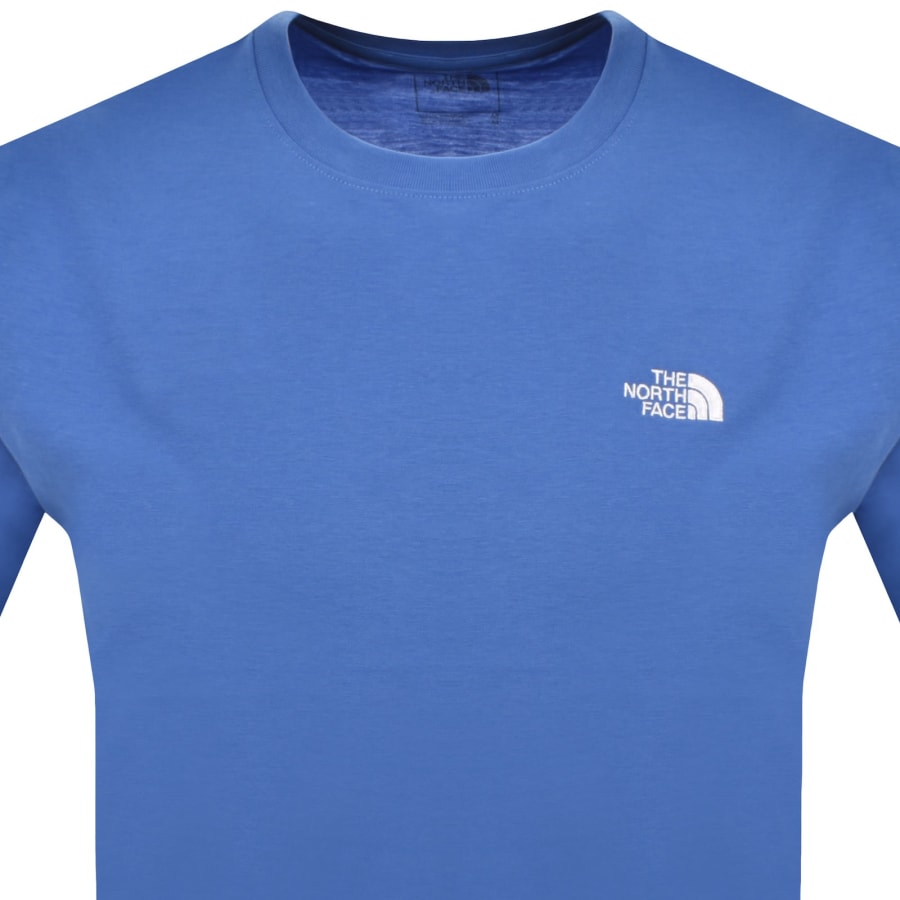 Image number 2 for The North Face Evolution Simple T Shirt Blue