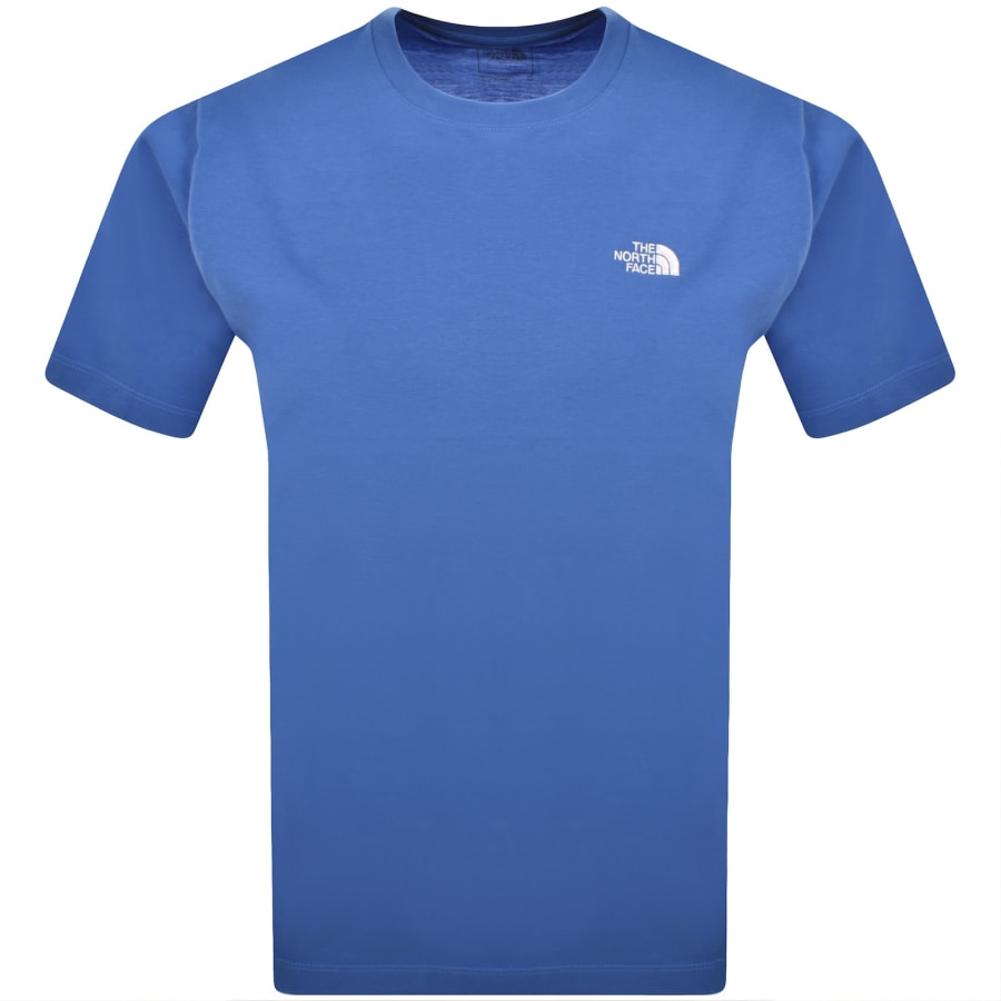 Image number 1 for The North Face Evolution Simple T Shirt Blue