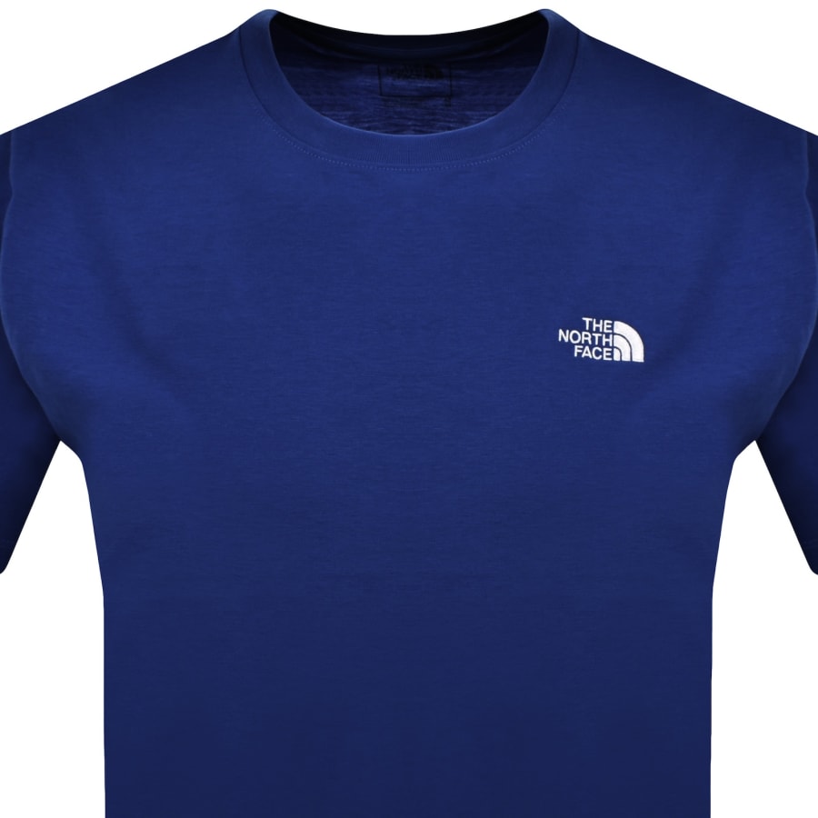 Image number 2 for The North Face Evolution Simple T Shirt Blue