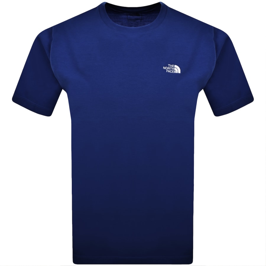Image number 1 for The North Face Evolution Simple T Shirt Blue
