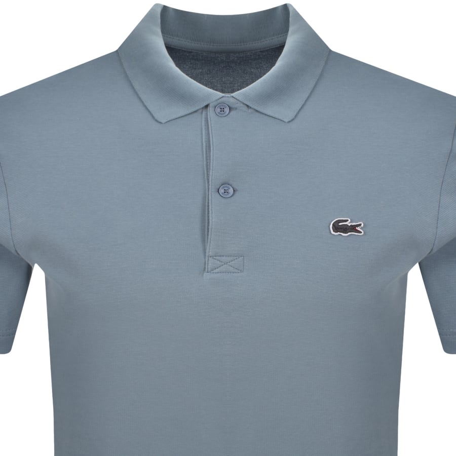 Image number 2 for Lacoste Core Essentials Polo Blue