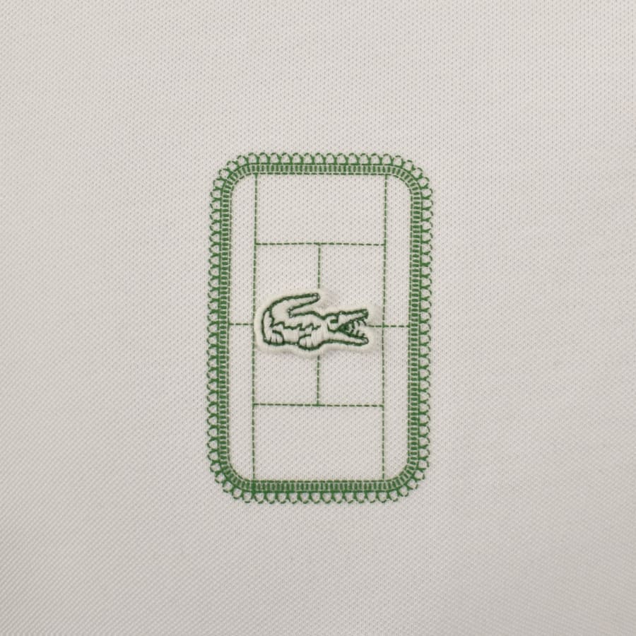 Image number 3 for Lacoste Core Logo Polo White