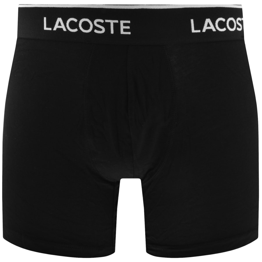 Image number 2 for Lacoste Underwear 3 Pack Boxer Briefs